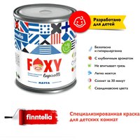 Краска Finntella Foxy Lapselli Matte Maailma F-50-1-1-FL265 0.9 л (бежевый/зеленый)