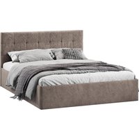 Кровать Трия Джоли Тип 1 универсальный 180x200 (микровелюр Wellmart Latte)