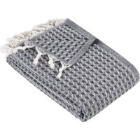 Покрывало Meteor Devone с бахромой 200x230 (12309 черный)