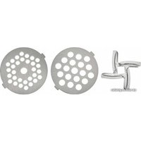 Мясорубка Delta DL-6106M (черный/красный)