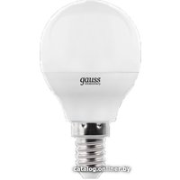 Светодиодная лампочка Gauss Elementary E14 6Вт 4100К [53126]