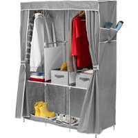 Тканевый шкаф Mio Tesoro Lari 3 (серый)