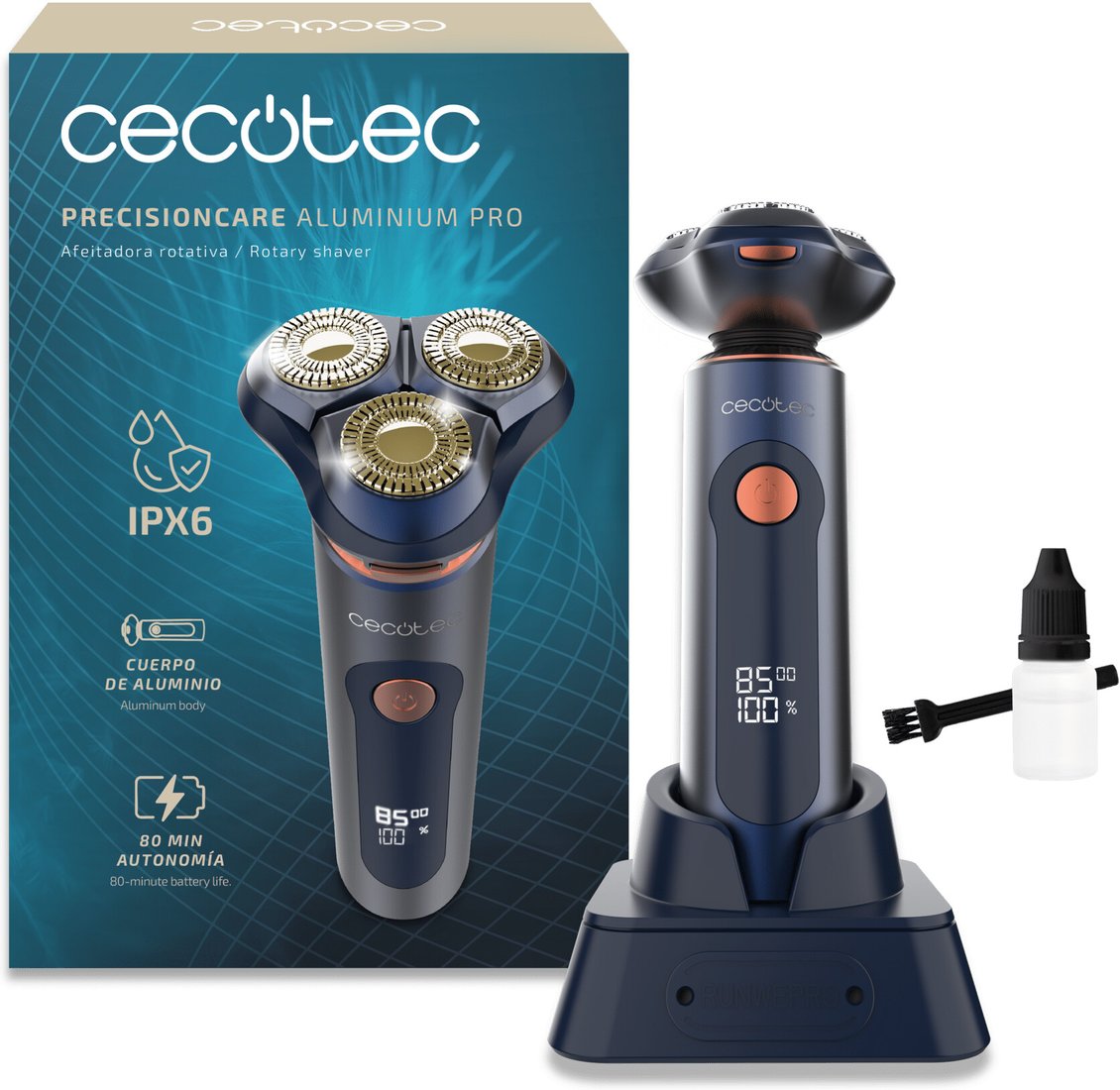 

Электробритва Cecotec PrecisionCare Aluminium Pro 116952