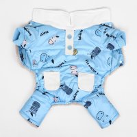 Комбинезон для животных Пижон Метель 9667193 (XS, голубой)