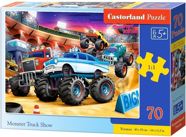 

Пазл Castorland Premium Шоу монстр-траков B-070077
