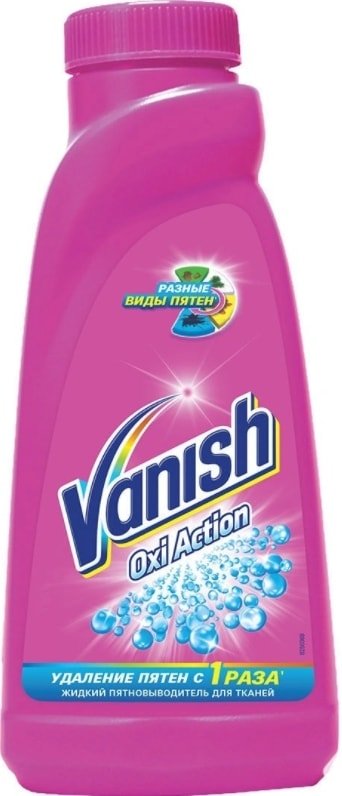 

Пятновыводитель Vanish Oxi Action (для цветных тканей) 0.45 л