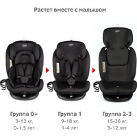 Детское автокресло Siger Престиж Isofix Lux KRES3945 (оникс)