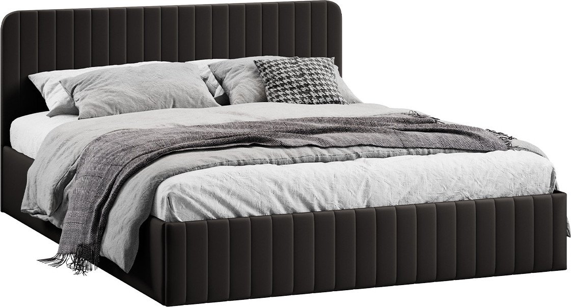 

Кровать-тахта Трия Шелли с ПМ 140x200 Тип 1 (велюр Confetti Stone)