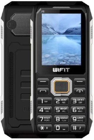 

Кнопочный телефон Wifit Wiphone F1 (черный)