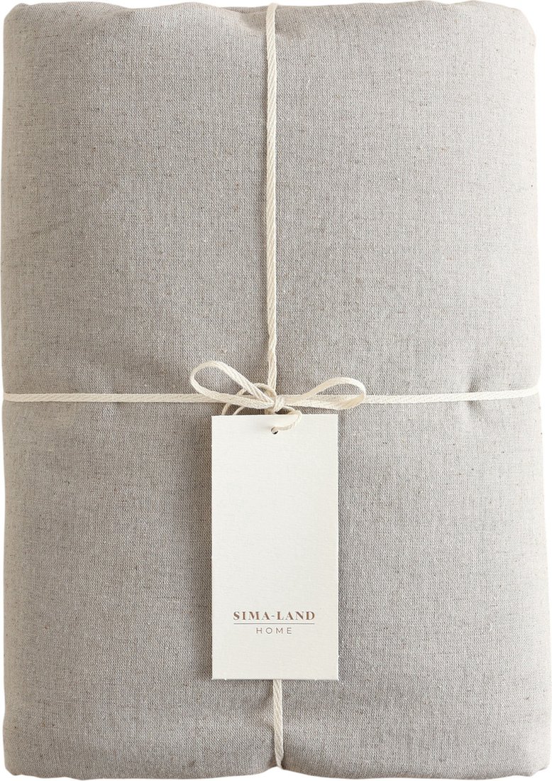 

Постельное белье Sima-Land Linen collection 10856992 (серый)