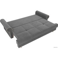 Диван Лига диванов Сплин 101676 (велюр, серый)