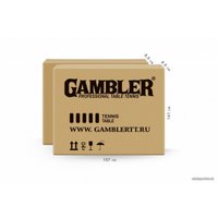 Теннисный стол Gambler Edition Indoor GTS-2 (зеленый)