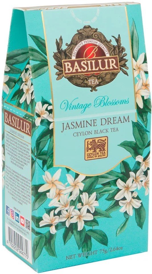 

Черный чай Basilur Bouquet Жасминовая мечта черный 75 г