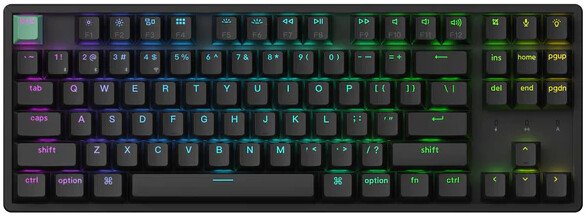 Клавиатура Keychron K8 HE Standard Edition Black K8H-J1 (Nebula Magnetic, нет кириллицы)