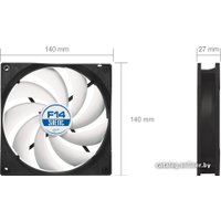 Вентилятор для корпуса Arctic F14 Silent [ACFAN00076A]