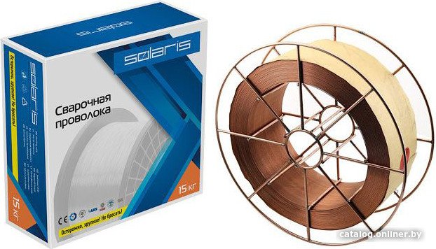 Сварочная проволока  Solaris ER 70S-6 WM-ER70S6-08S15