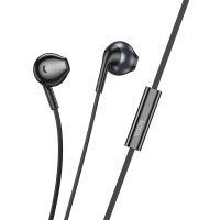 Наушники Hoco M115 USB Type-C (черный/серый)