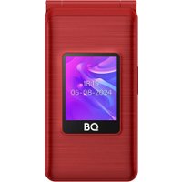 Кнопочный телефон BQ BQ-2412 Shell Duo (красный)