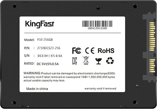 

SSD KingFast F10 256GB F10-256