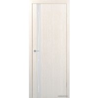 Межкомнатная дверь Юркас Stark ST12 ДО 70x200 (бьянко/зеркало матовое с рис.)
