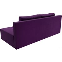 Диван Лига диванов Сан Марко 114022 (микровельвет, фиолетовый)