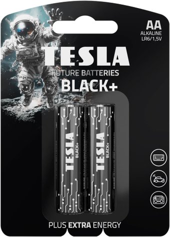 Батарейка Tesla Black+ LR6 2BP