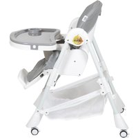 Высокий стульчик ForKiddy Podium Toys 0+(светло-серый, дуга обезъяна)