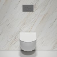 Унитаз подвесной Ceramica Nova Modena Rimless CN6063 (с сиденьем) в Бресте