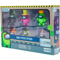 Набор фигурок Among Us Розовый герой AU6306B