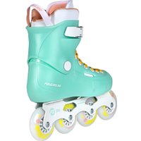 Роликовые коньки Powerslide Zoom Baby 80 908403 (р. 37-38, бирюзовый)