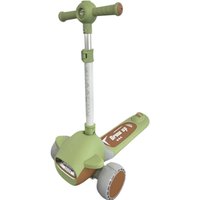 Трехколесный самокат YAYALE 1026-T22 (салатовый)