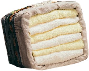 Полотенце Arya 6 Pcs. Leave 8680943086341 (кремовый/желтый)