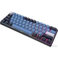 Клавиатура Royal Kludge RK61 Plus RGB (черный, RK Cyan)