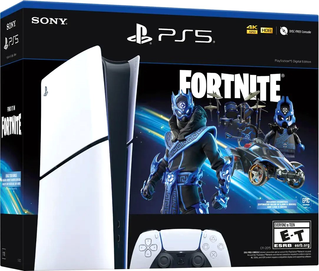 

Игровая приставка Sony PlayStation 5 Slim Digital Edition Cobalt Star Bundle