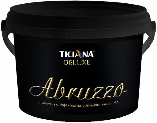 

Декоративная штукатурка Ticiana Deluxe Grande Roccia (900 мл)