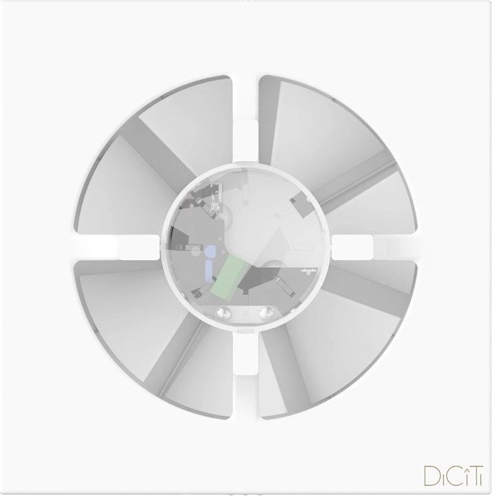 Осевой вентилятор DiCiTi Aeon 5С D125