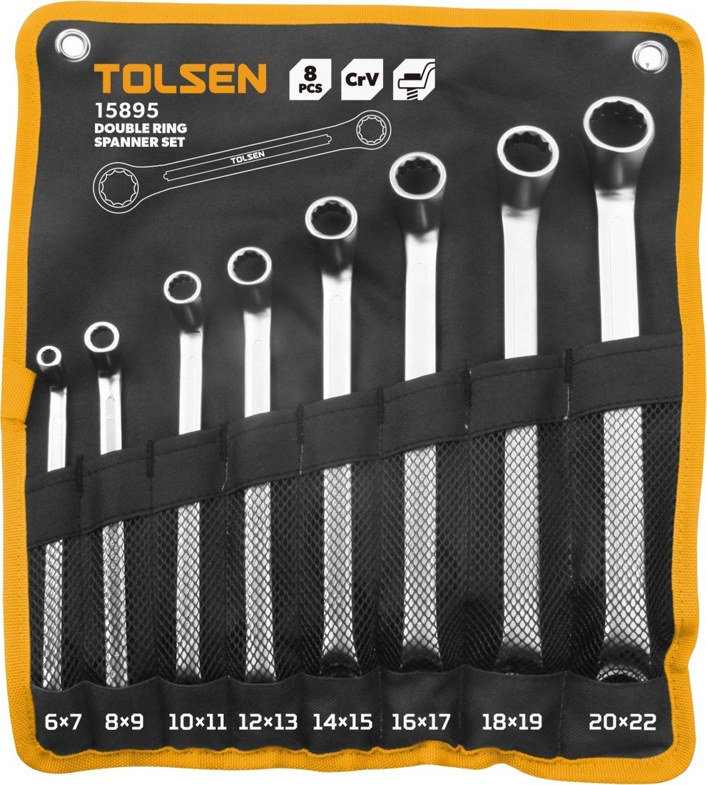 

Набор ключей Tolsen TT15895 (8 предметов)