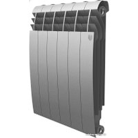 Биметаллический радиатор Royal Thermo BiLiner 500 Silver Satin (7 секций)