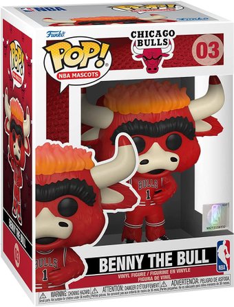 Фигурка Funko POP! NBA. Mascots - Chicago Benny the Bull 52162