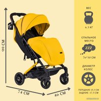 Коляска прогулочная «книга» Costa Tracy (лайм)