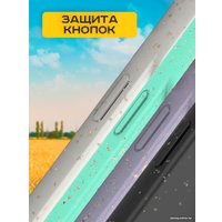 Чехол для телефона Case Recycle для iPhone 14 (фиолетовый матовый)