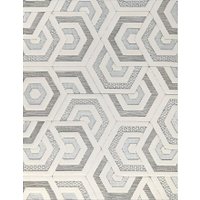 Ковер для жилой комнаты Linea Hali Elegant P1341-GREY (1.5x2.3)