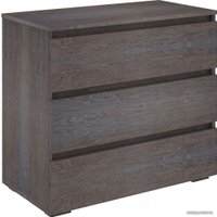 Комод Кортекс-мебель Бари 80 3ш (береза/береза/береза)