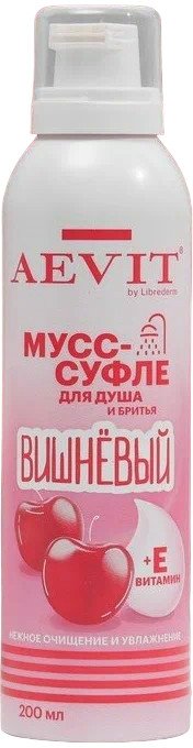 

Librederm Гель для душа Aevit Вишневый суфле (200 мл)