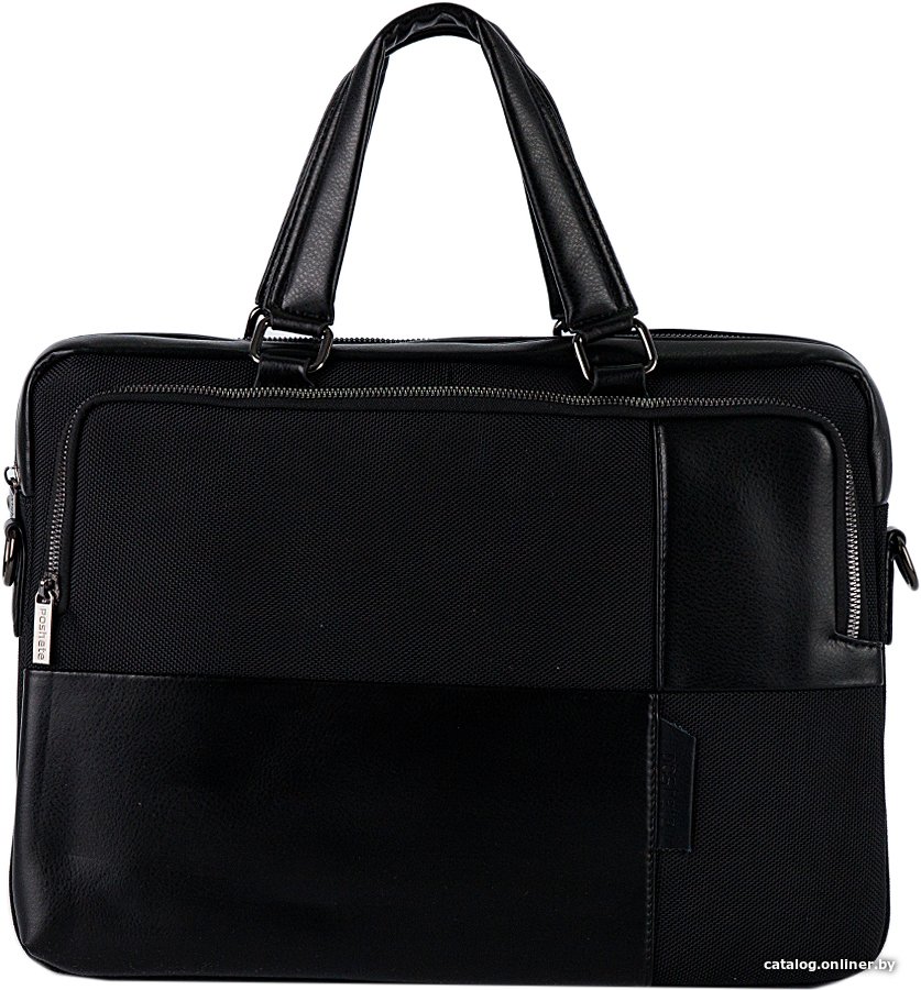 Мужская сумка Poshete 249-8230-8-BLK (черный)