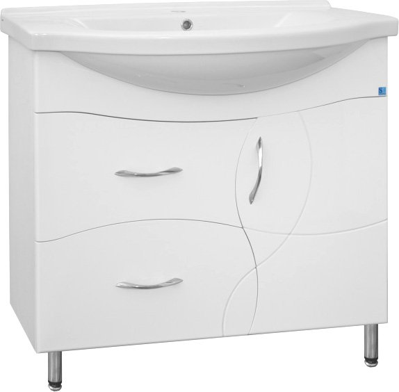 

Style Line Тумба под умывальник Амелия 90 2 ящика (для классической раковины)