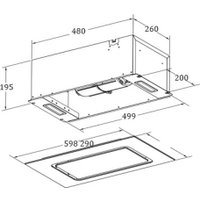 Кухонная вытяжка ZorG Santa 1060 60 S (черный)