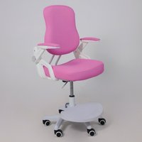 Детское ортопедическое кресло AksHome Swan (фуксия)