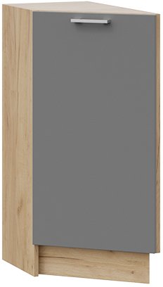 

Шкаф напольный Трия Габриэлла 1Н3Т (дуб крафт золотой/титан)