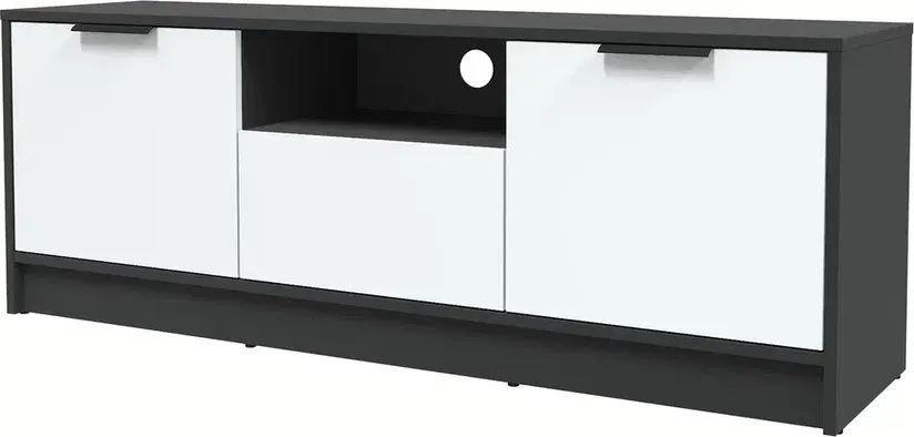 

Тумба Интерлиния ТВ Концепт КТ-ТВ3-50 Глосс (антрацит/белый)